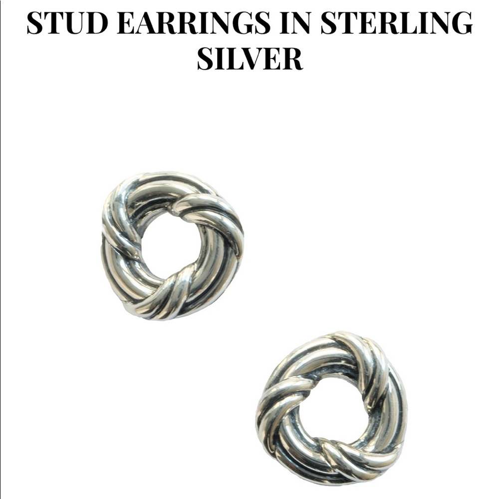 Peter Thomas Roth SIGNATURE CLASSIC CIRCLE STUD EARRINGS